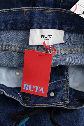 Jean large Ruta Bleu en Coton