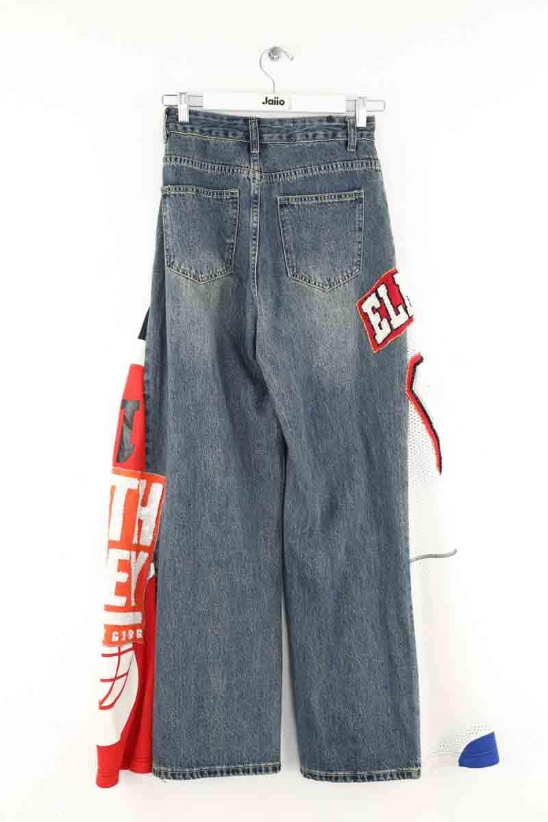 Jean large Ruta Bleu en Coton