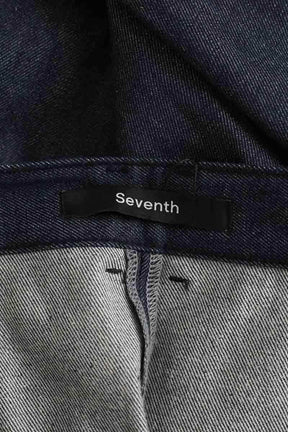 Jean large Seventh Bleu en Coton