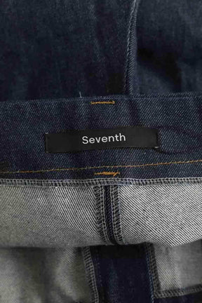 Jean large Seventh Bleu en Coton