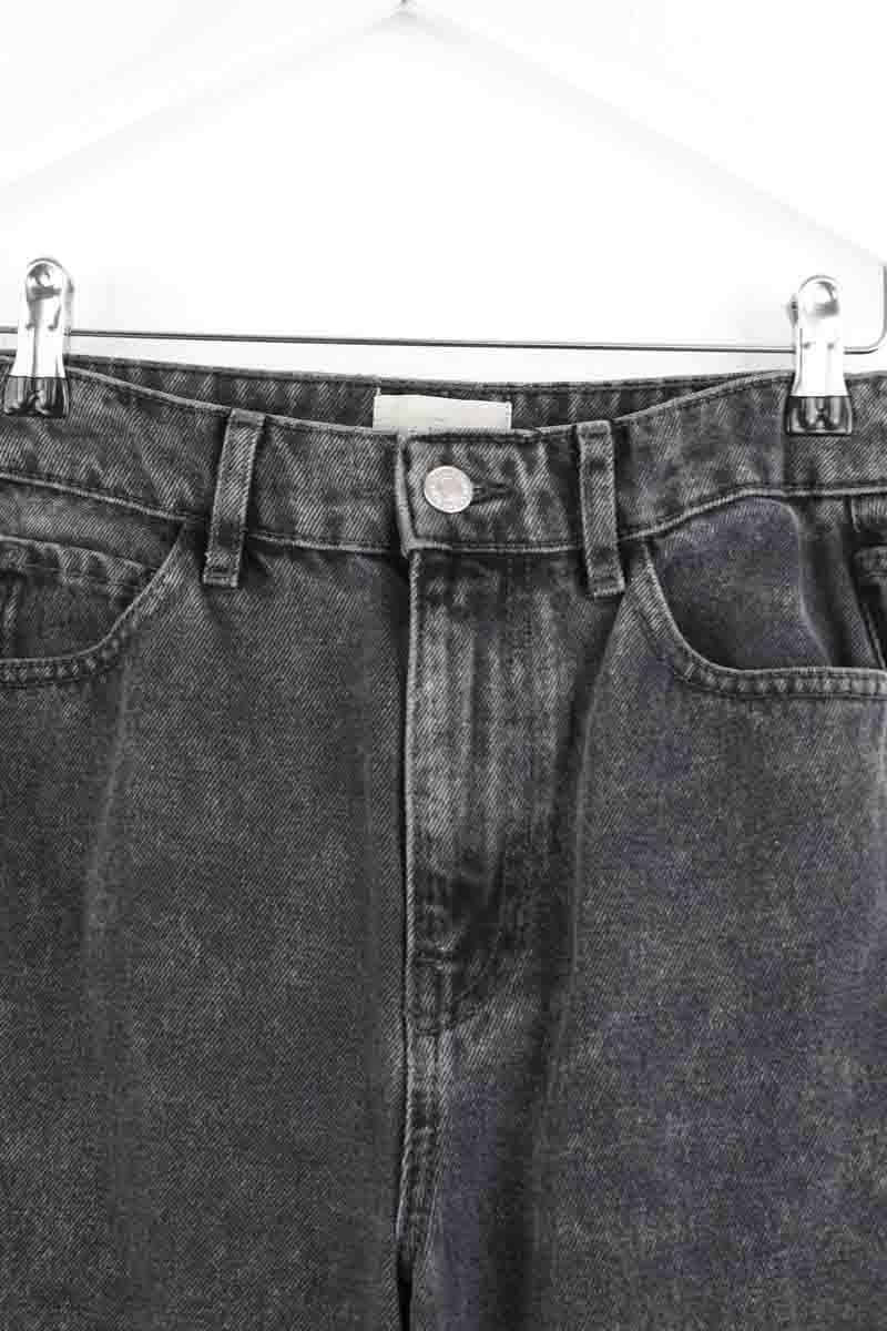 Jean large Sézane Anthracite en Coton