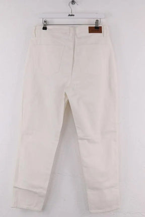 Jean large Sézane Blanc en Coton