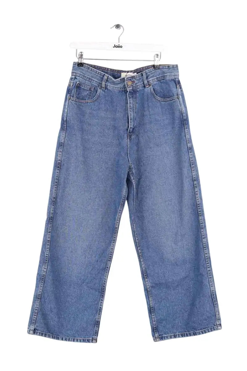 Jean large Sézane Bleu en Coton, taille XL - Seconde Main