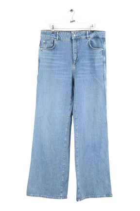 Jean large Sézane Bleu en Coton, taille XXL - Seconde Main