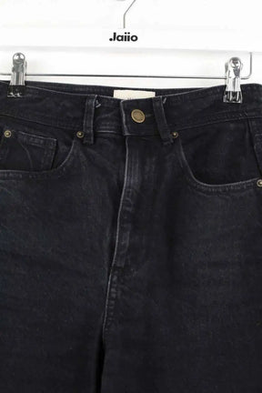 Jean large Sézane Noir en Coton