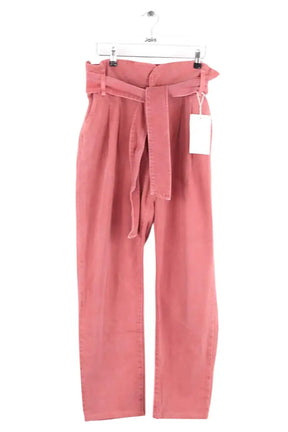 Jean large Sézane Rose en Coton, taille XL - Seconde Main