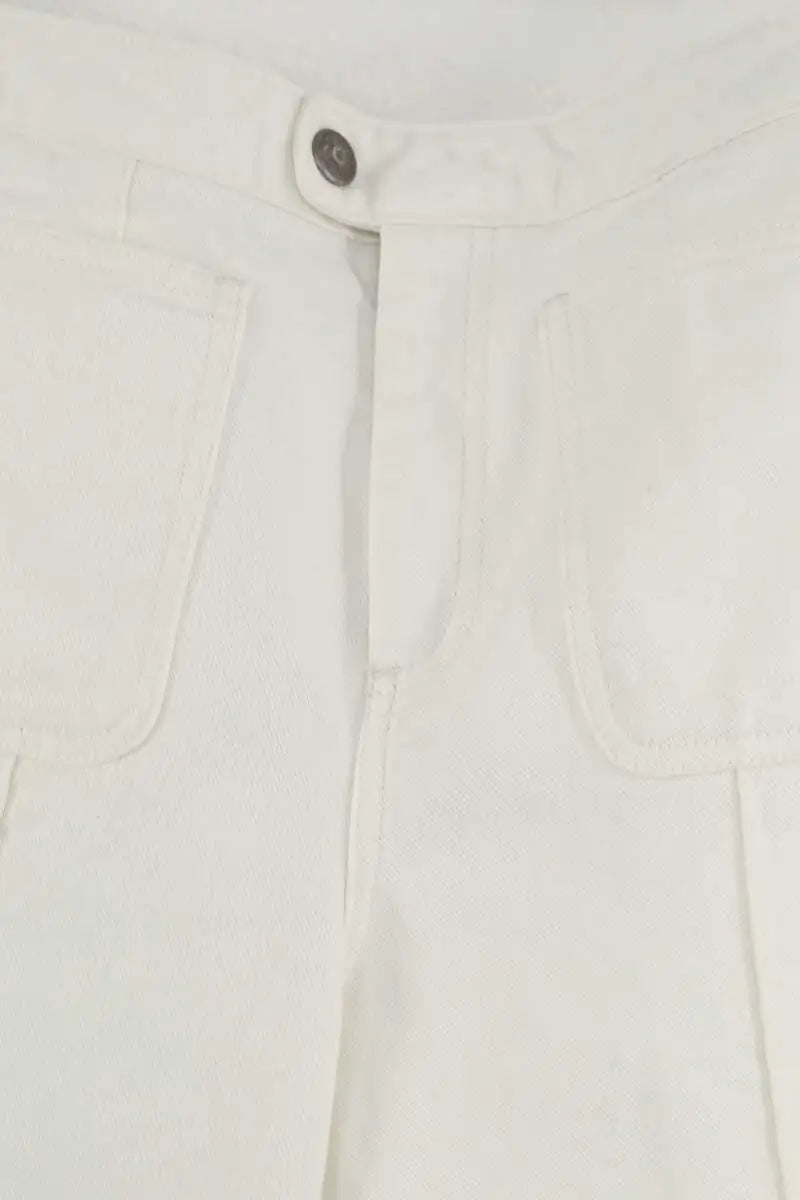 Jean large Soeur Blanc en Coton