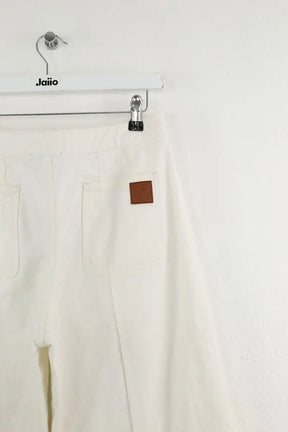 Jean large Soeur Blanc en Coton