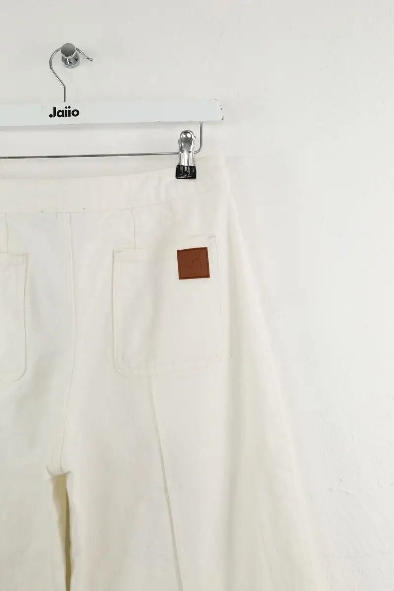 Jean large Soeur Blanc en Coton