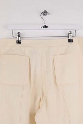 Jean large Soeur Ecru en Coton