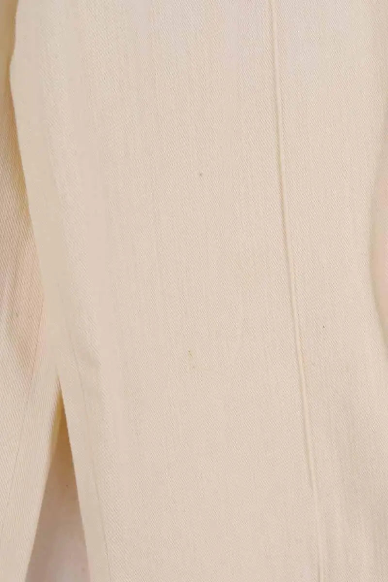 Jean large Soeur Ecru en Coton