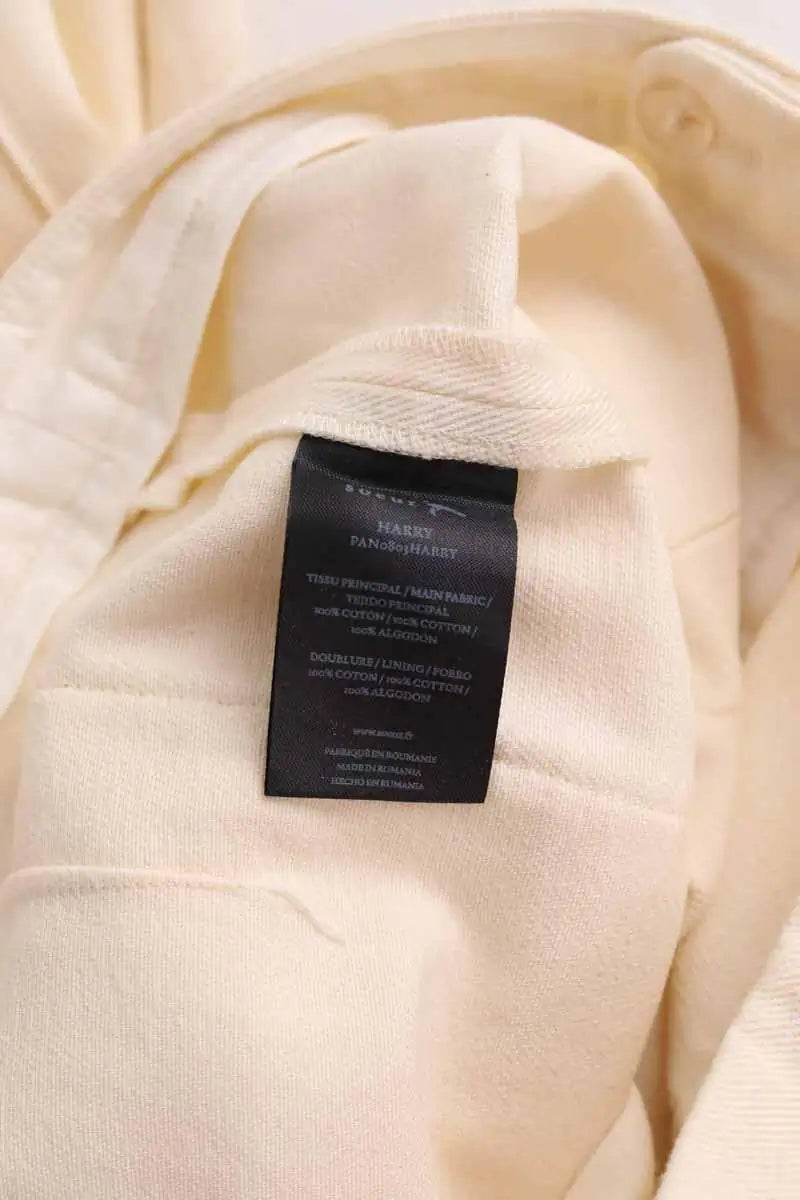 Jean large Soeur Ecru en Coton