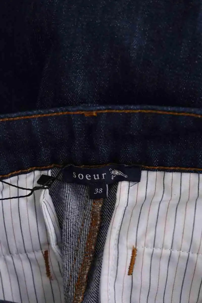 Jean large Soeur Marine en Coton