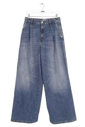 Jean large Tommy Hilfiger Bleu en Coton, taille S - Seconde Main