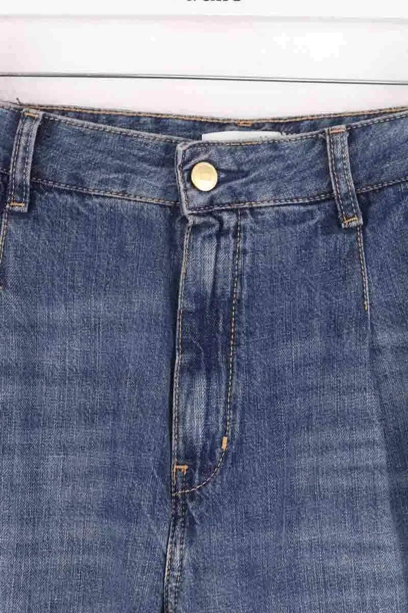 Jean large Tommy Hilfiger Bleu en Coton