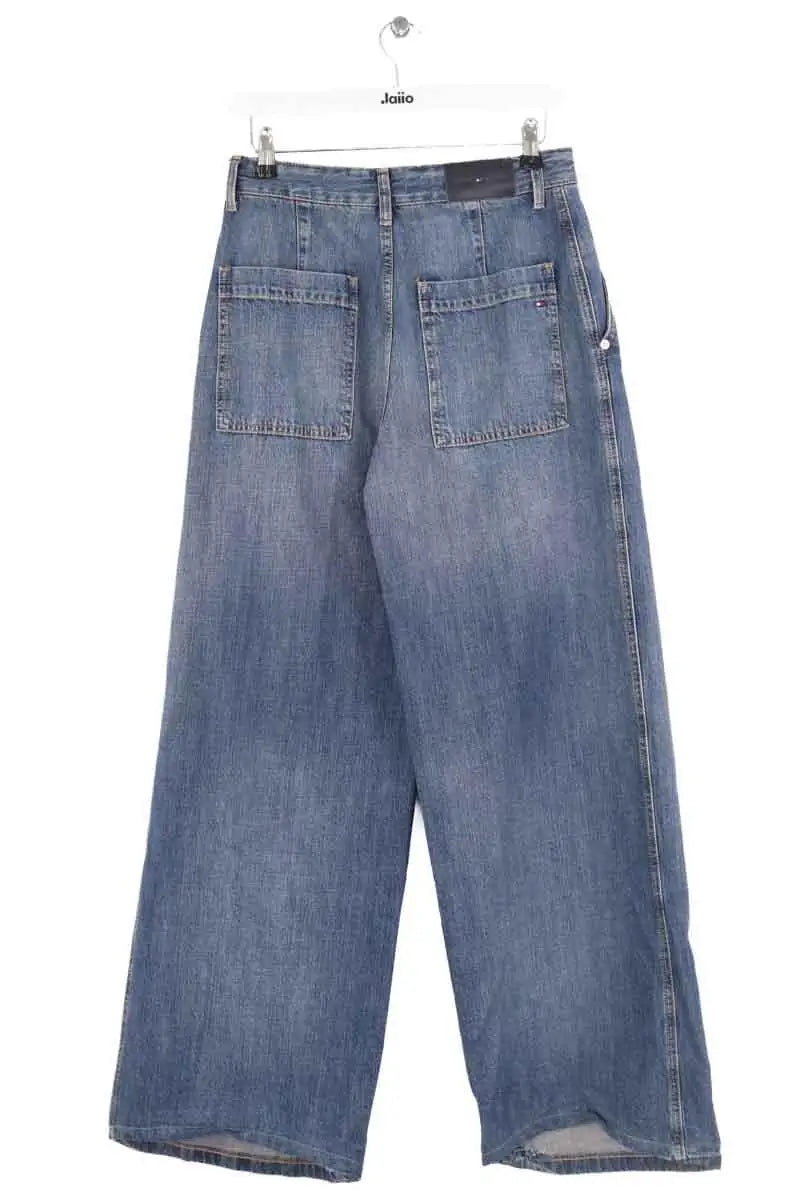 Jean large Tommy Hilfiger Bleu en Coton