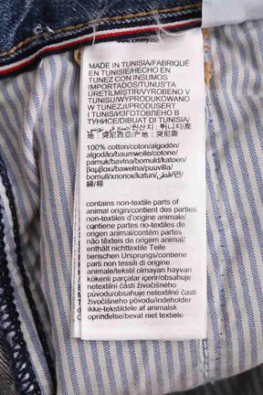 Jean large Tommy Hilfiger Bleu en Coton