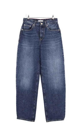 Jean large Tommy Hilfiger Bleu en Coton, taille XS - Seconde Main