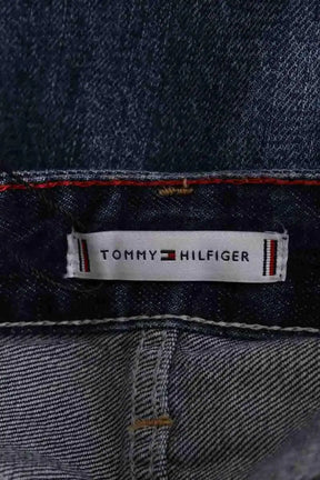 Jean large Tommy Hilfiger Bleu en Coton