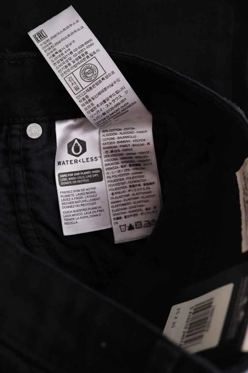 Jean Levi's 711 Skinny Noir en Coton