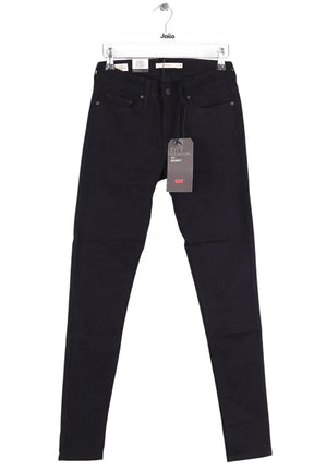 Jean Levi's 711 Skinny Noir en Coton, taille S - Seconde Main