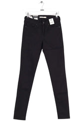 Jean Levi's 711 Skinny Noir en Coton, taille S - Seconde Main