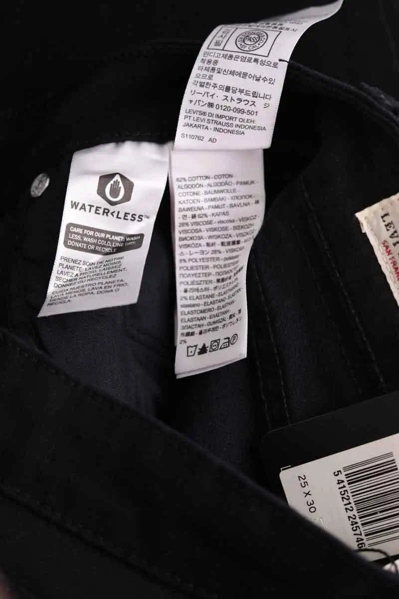 Jean Levi's 711 Skinny Noir en Coton