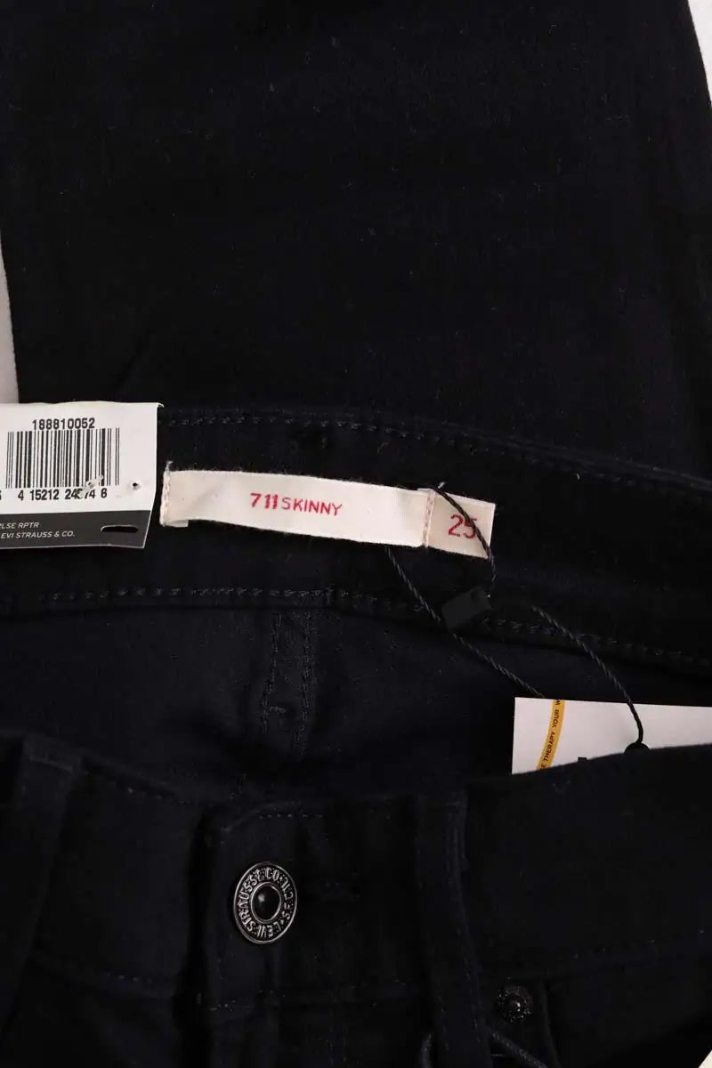 Jean Levi's 711 Skinny Noir en Coton