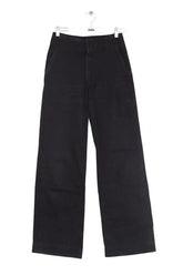 Jean Levi's Ribcage wideleg Noir en Coton, taille S - Seconde Main