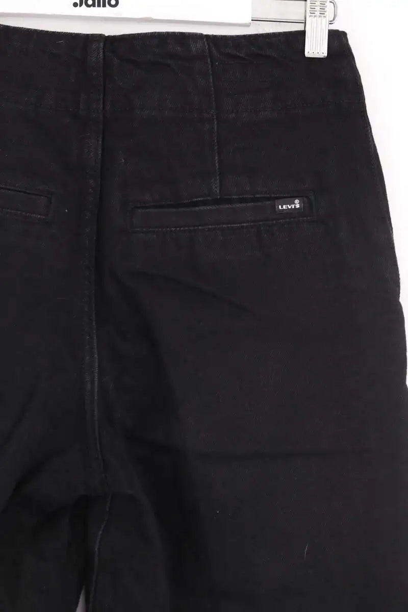 Jean Levi's Ribcage wideleg Noir en Coton