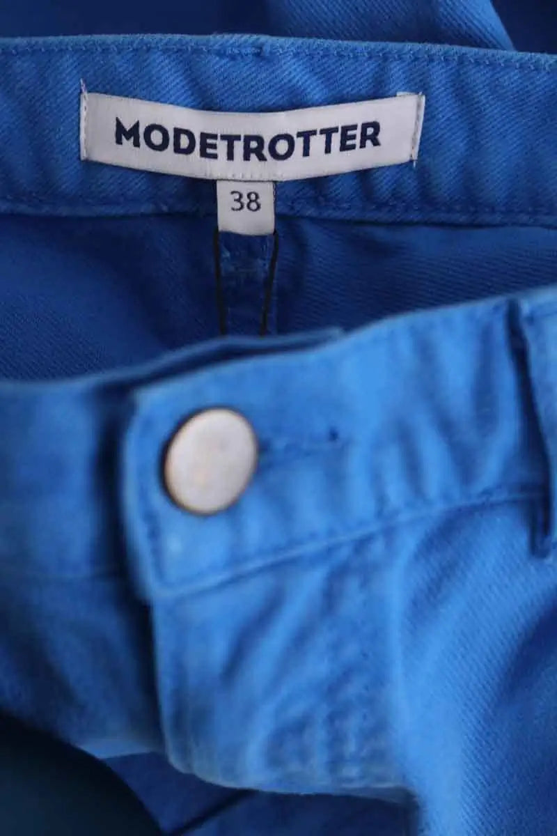 Jean Modetrotter Elais Bleu en Coton