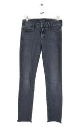 Jean skinny Mother Gris en Coton, taille S - Seconde Main