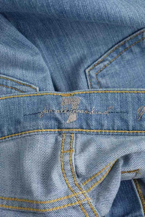 Jean slim 7 For All Mankind Bleu en Coton