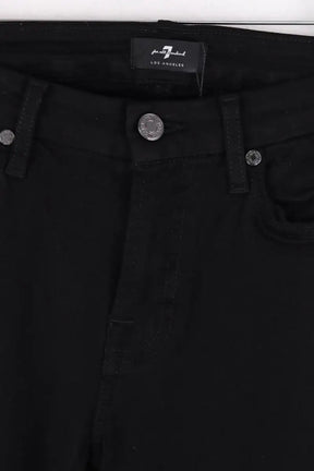 Jean slim 7 For All Mankind Noir en Coton
