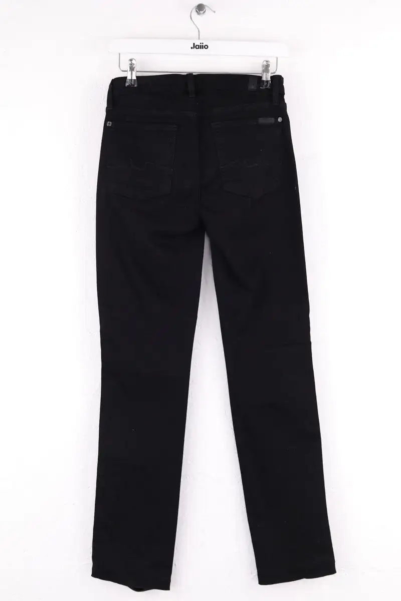 Jean slim 7 For All Mankind Noir en Coton