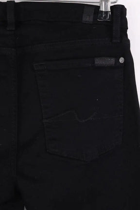 Jean slim 7 For All Mankind Noir en Coton