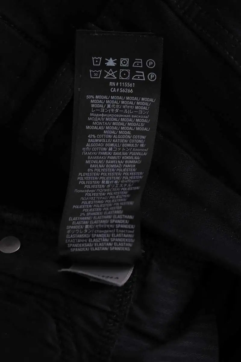 Jean slim 7 For All Mankind Noir en Coton