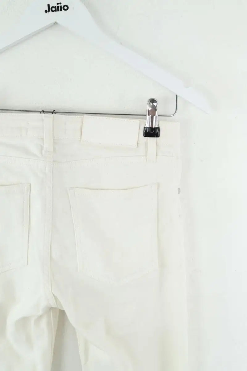 Jean slim Acne Studios Blanc en Coton