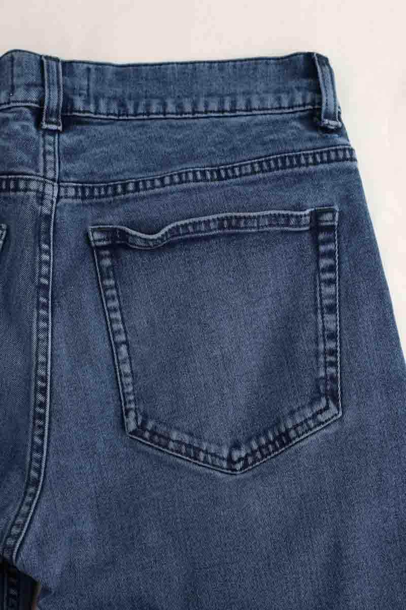Jean slim Acne Studios Bleu en Coton