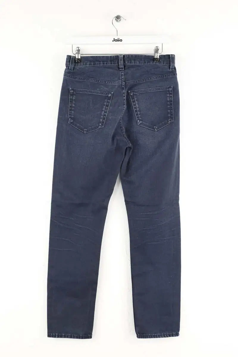 Jean slim Acne Studios Bleu en Coton