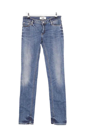 Jean slim Acne Studios Bleu en Coton, taille XS - Seconde Main