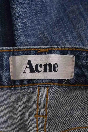 Jean slim Acne Studios Bleu en Coton