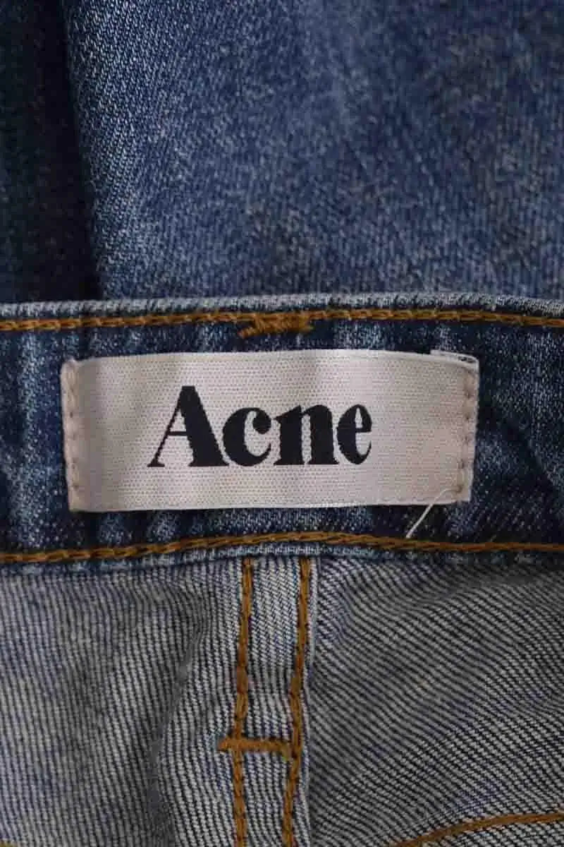 Jean slim Acne Studios Bleu en Coton