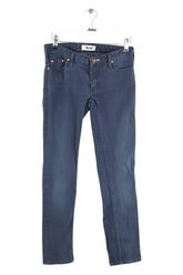 Jean slim Acne Studios Bleu en Coton, taille XS - Seconde Main