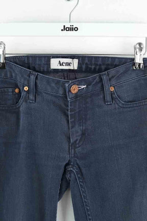 Jean slim Acne Studios Bleu en Coton