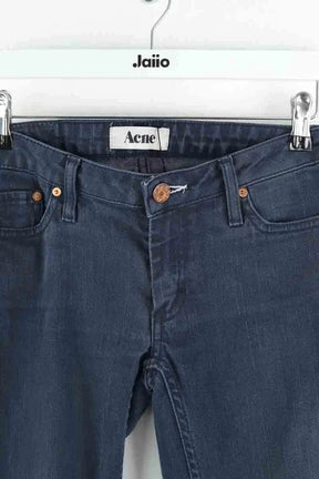 Jean slim Acne Studios Bleu en Coton