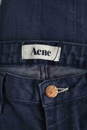 Jean slim Acne Studios Bleu en Coton