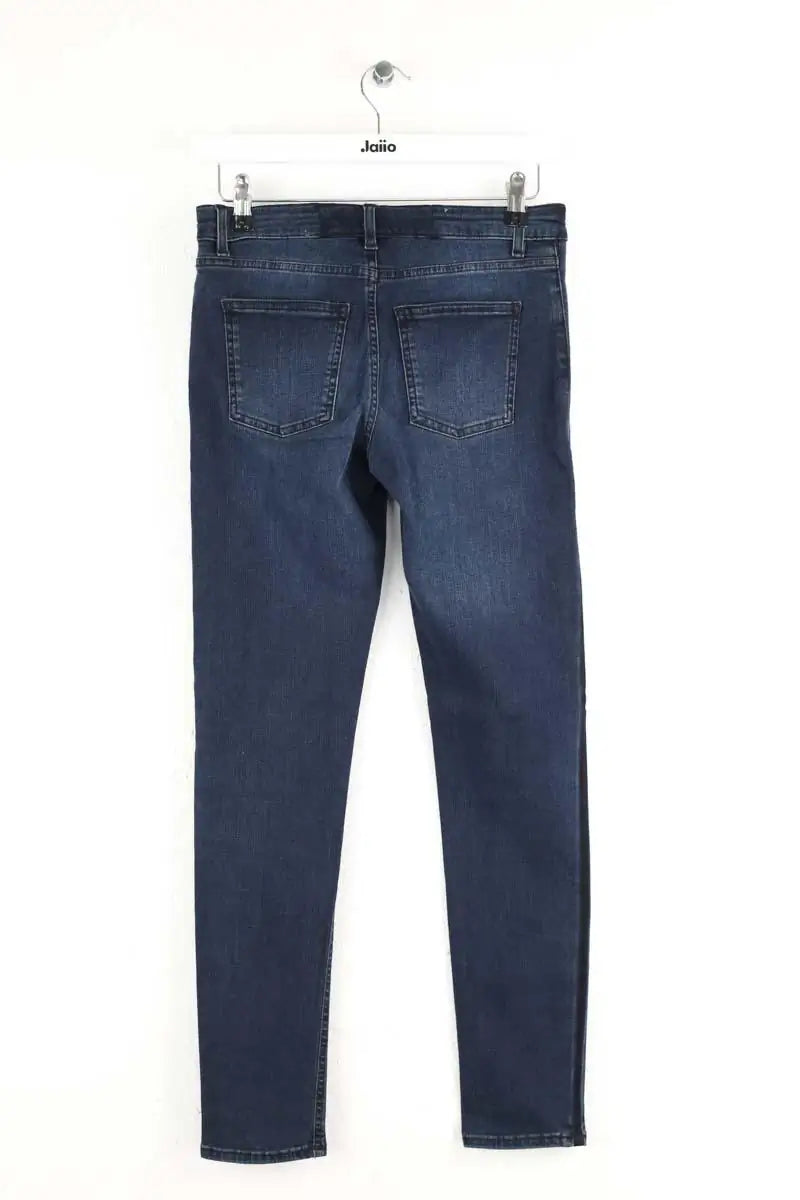 Jean slim Acne Studios Marron en Coton
