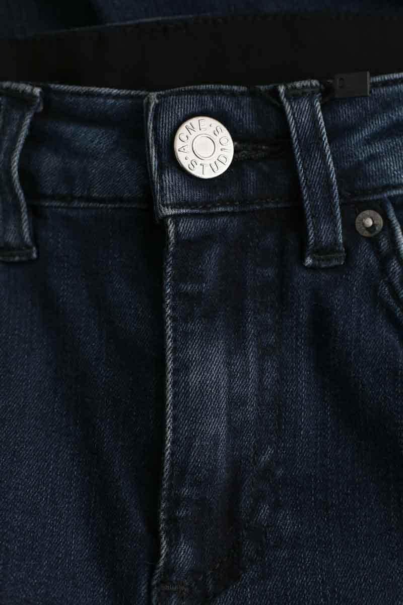 Jean slim Acne Studios Marron en Coton