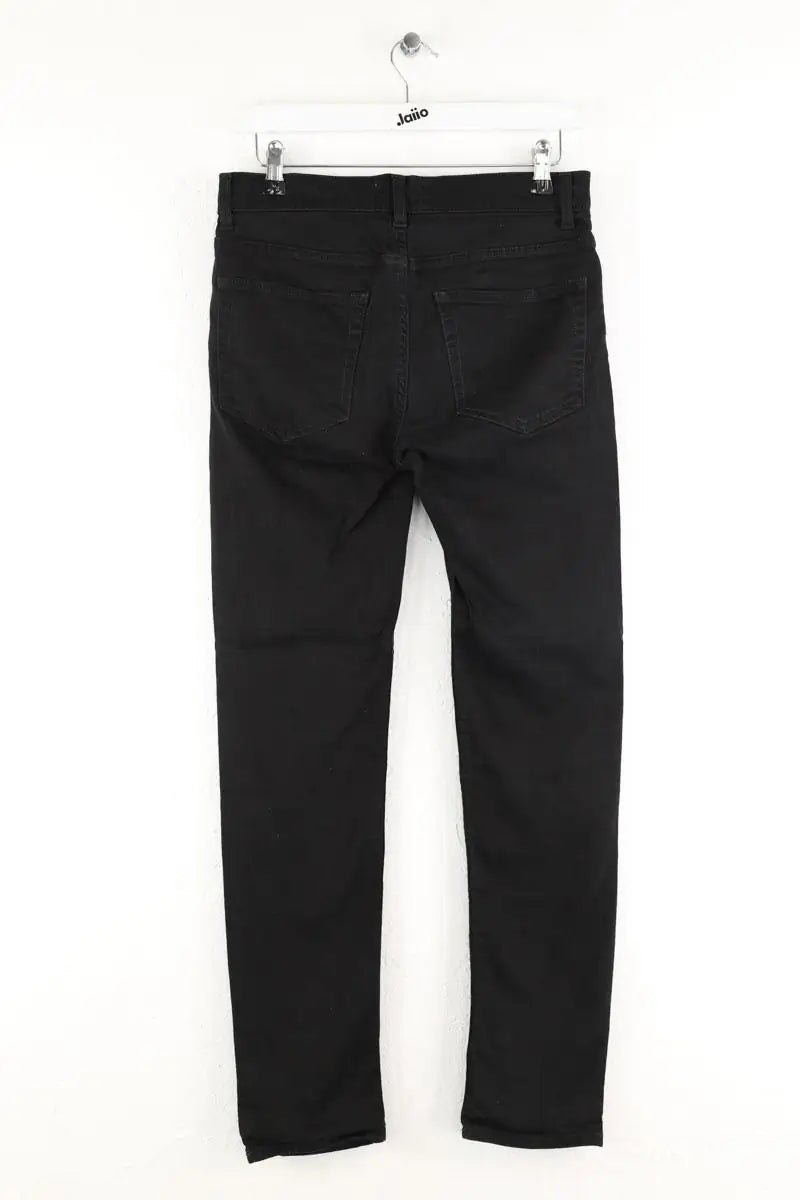 Jean slim Acne Studios Noir en Coton